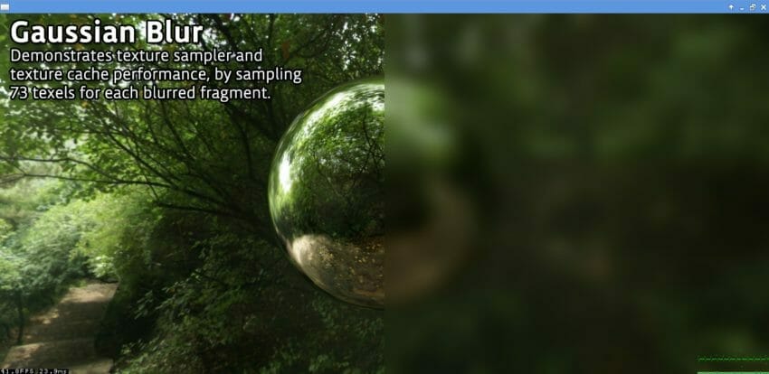 IMX GPU SDK 2.2.2 Gaussian Blur demo