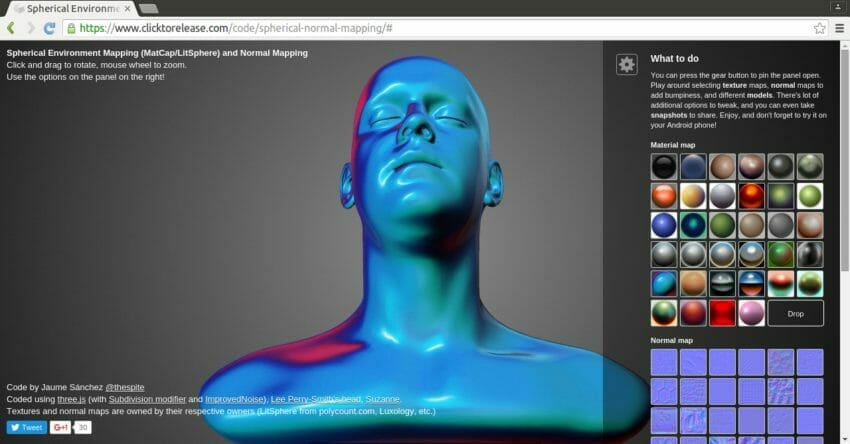 Chromium WebGL demo